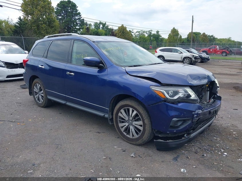 2019 NISSAN PATHFINDER S | 5N1DR2MM7KC629915 | UPCARS