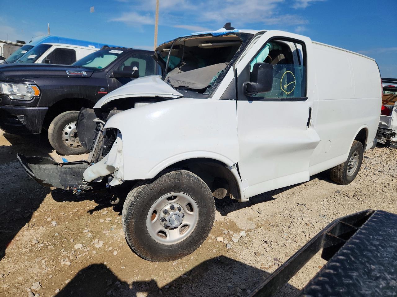 2019 CHEVROLET EXPRESS DELIVERY VAN | 1GCWGAFG7K1196077 | UPCARS