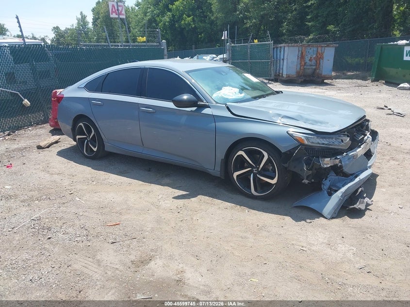 2022 HONDA ACCORD SPORT | 1HGCV1F37NA088652 | UPCARS