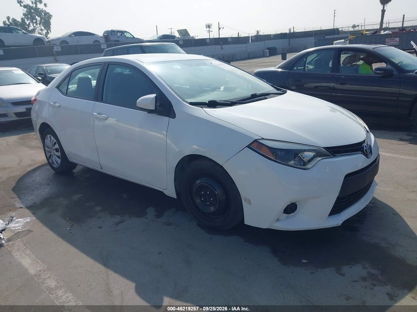 2015 TOYOTA COROLLA LE | 2T1BURHE2FC404806 | UPCARS