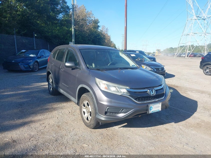 2015 HONDA CR-V LX | 5J6RM4H30FL089457 | UPCARS