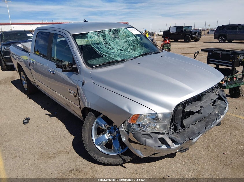 2017 RAM 1500 BIG HORN  4X4 6'4 BOX | 1C6RR7TTXHS530530 | UPCARS