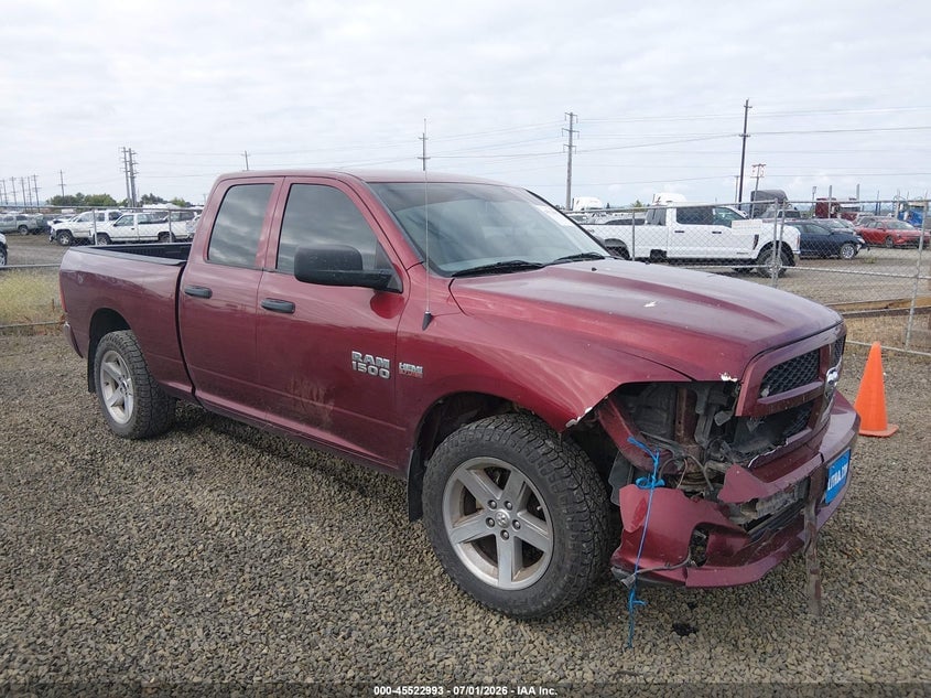 2017 RAM 1500 EXPRESS  4X4 6'4 BOX | 1C6RR7FT4HS587947 | UPCARS