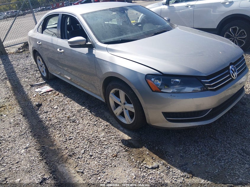 2013 VOLKSWAGEN PASSAT 2.5L SE | 1VWBH7A3XDC135913 | UPCARS