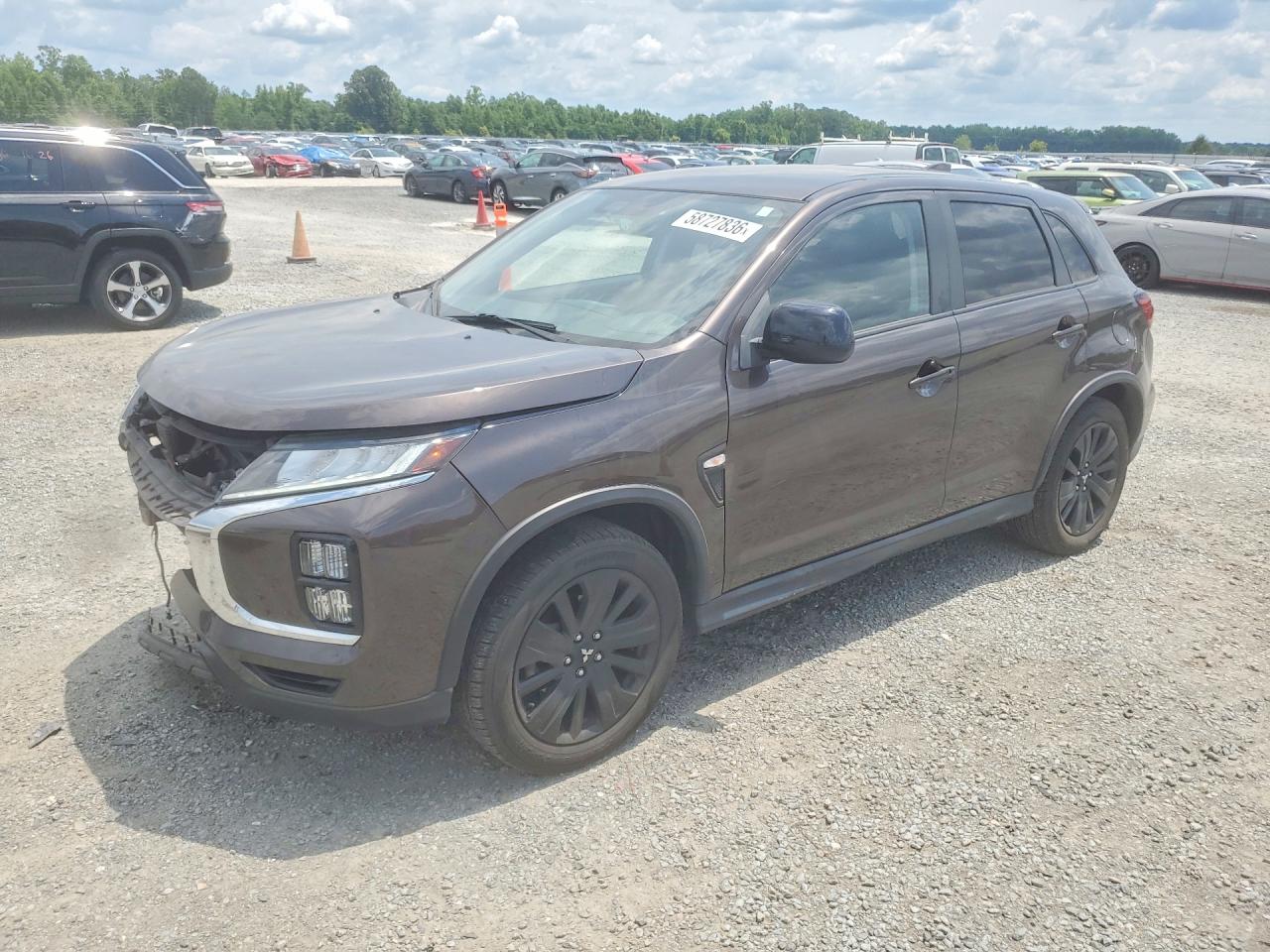 2021 MITSUBISHI OUTLANDER ES | JA4APUAU9MU031202 | UPCARS