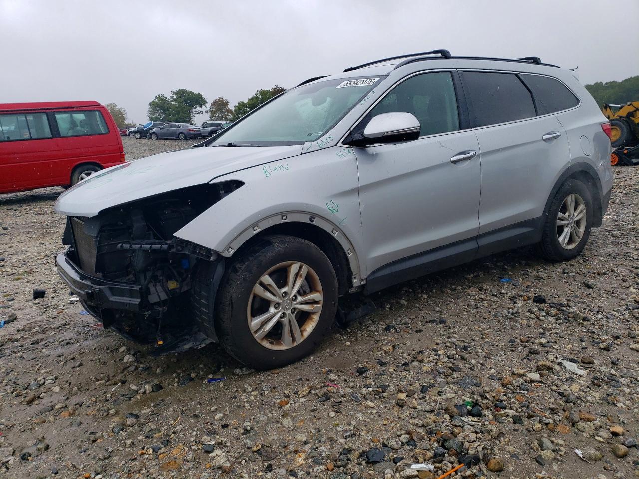 2014 HYUNDAI SANTA FE GLS | KM8SN4HF4EU080019 | UPCARS