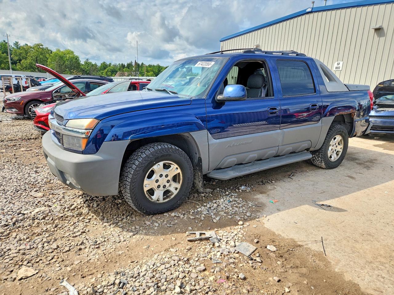 2002 CHEVROLET AVALANCHE K1500 | 3GNEK13T72G134280 | UPCARS