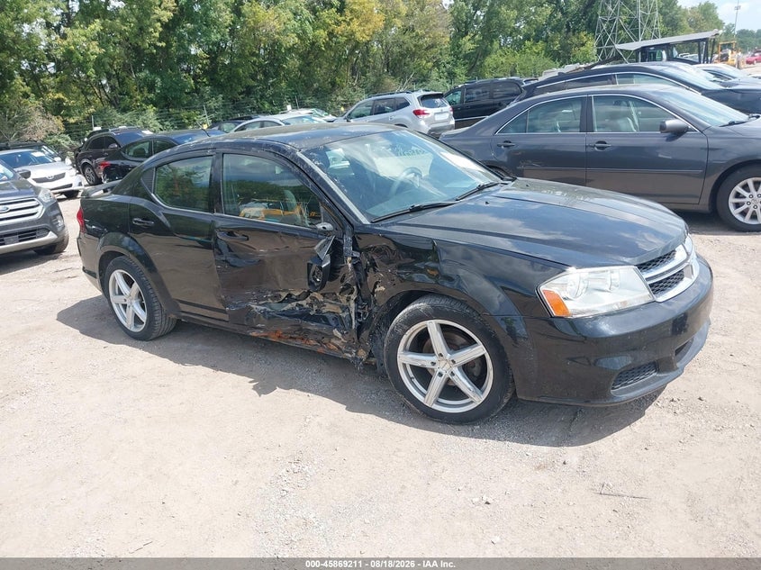 2013 DODGE AVENGER SE V6 | 1C3CDZAG2DN519923 | UPCARS
