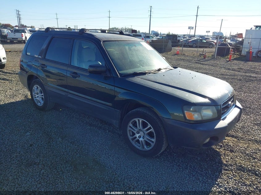 2004 SUBARU FORESTER 2.5X | JF1SG63624H707458 | UPCARS