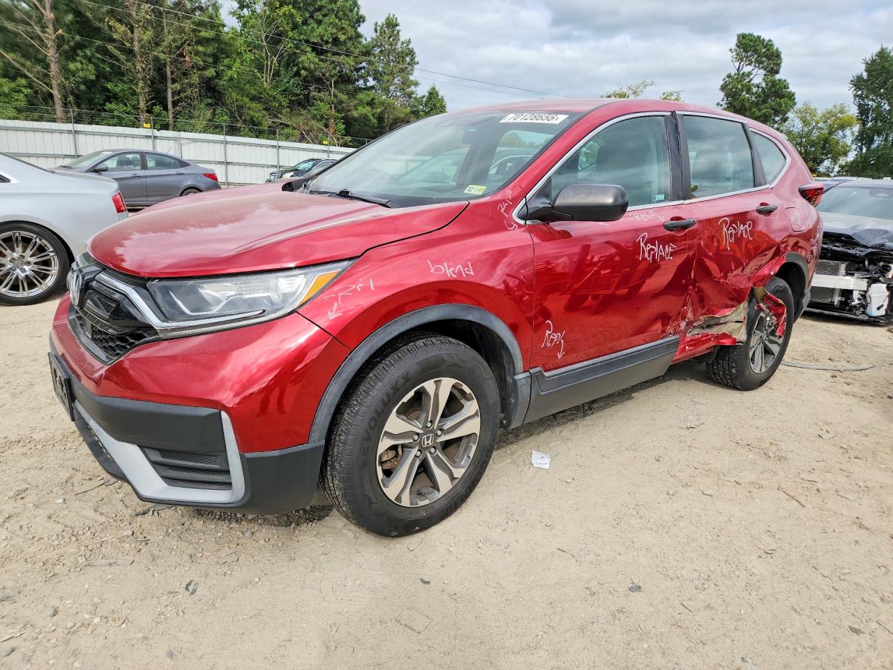 2020 HONDA CRV LX | 2HKRW2H22LH647238 | UPCARS