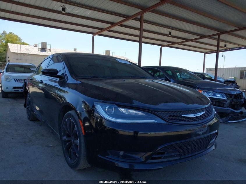 2015 CHRYSLER 200 S | 1C3CCCBB2FN596944 | UPCARS