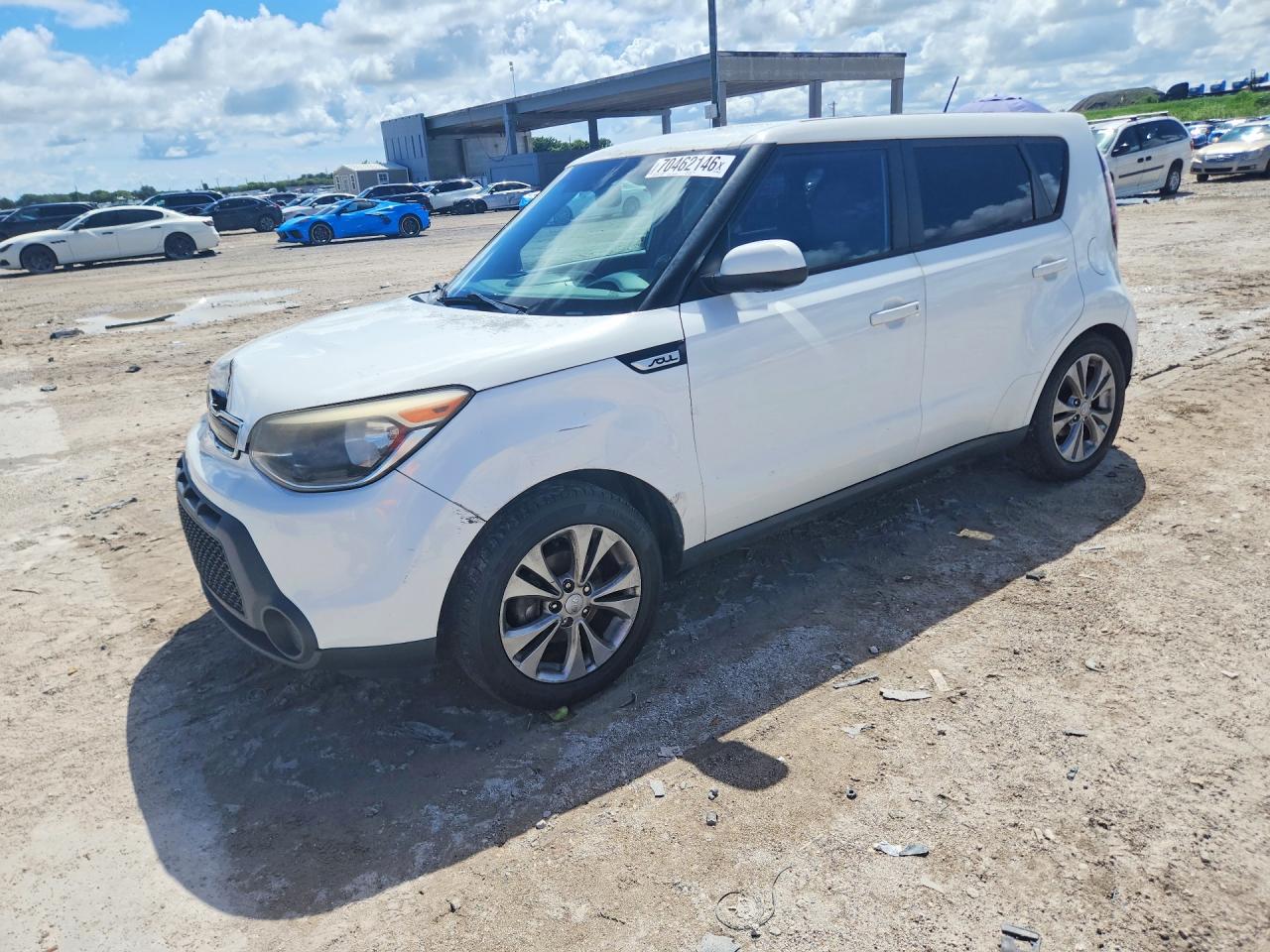 2015 KIA SOUL + | KNDJP3A55F7207298 | UPCARS