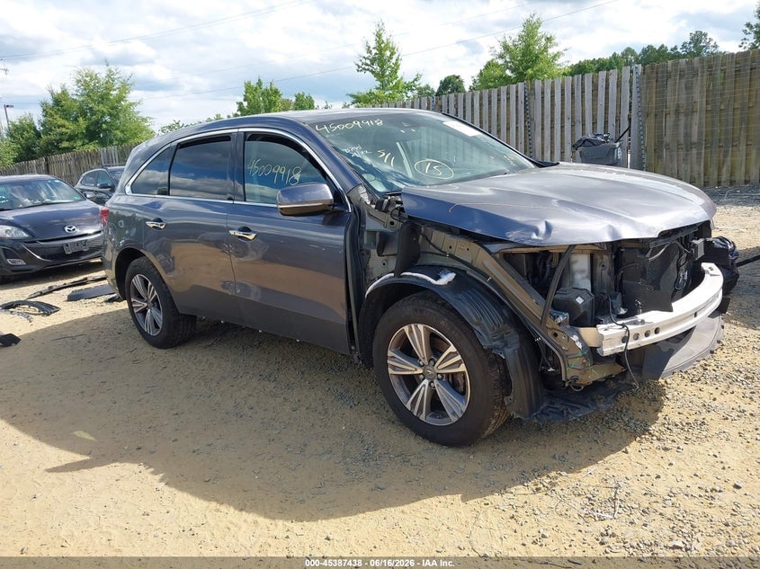 2020 ACURA MDX STANDARD | 5J8YD4H30LL050785 | UPCARS