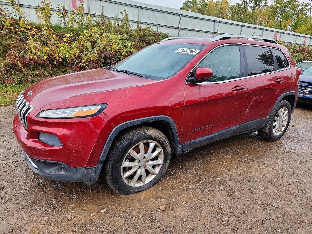 2014 JEEP CHEROKEE LIMITED | 1C4PJMDS5EW210760 | UPCARS