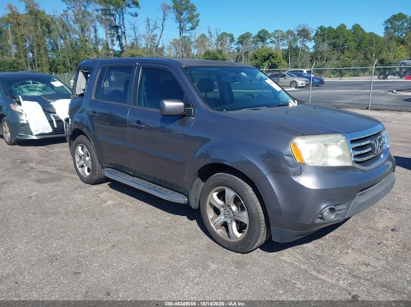 2014 HONDA PILOT EX-L | 5FNYF3H56EB021124 | UPCARS