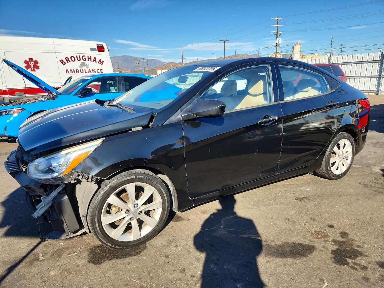 2014 HYUNDAI ACCENT GLS | KMHCU4AE8EU748123 | UPCARS