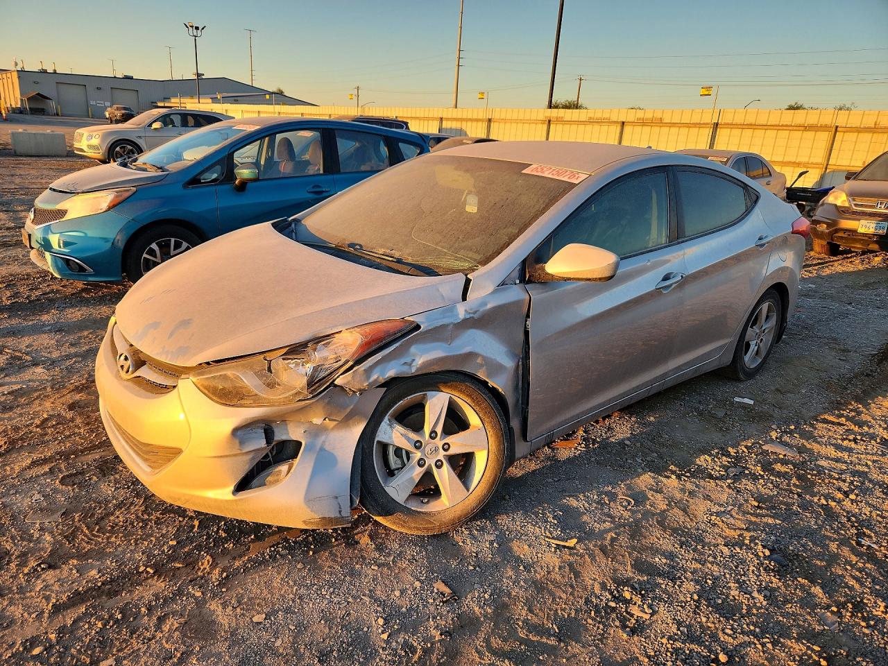 2013 HYUNDAI ELANTRA GLS | 5NPDH4AE3DH301947 | UPCARS