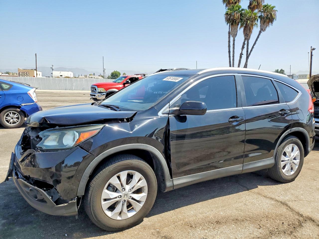 2013 HONDA CRV EXL | 2HKRM3H7XDH521203 | UPCARS