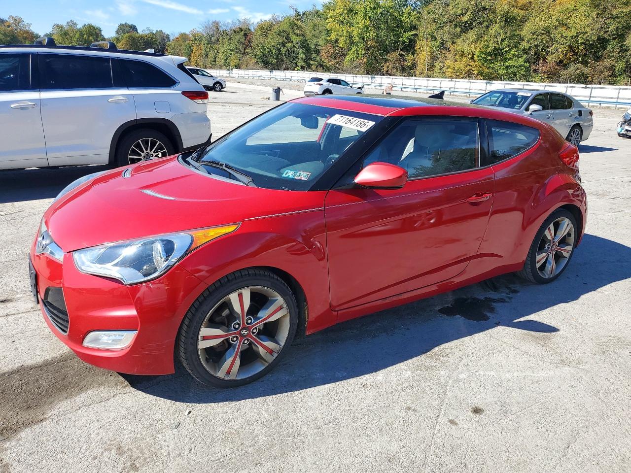 2013 HYUNDAI VELOSTER BASE | KMHTC6AD1DU109800 | UPCARS