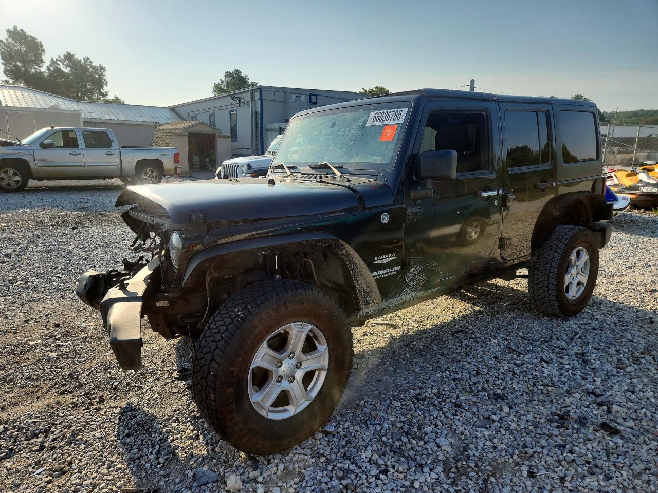 2011 JEEP WRANGLER SAHARA | 1J4BA5H10BL638776 | UPCARS