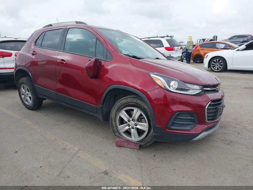 2021 CHEVROLET TRAX AWD LT | KL7CJPSM5MB371598 | UPCARS