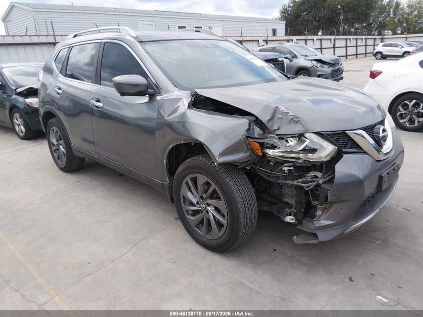 2016 NISSAN ROGUE SL | 5N1AT2MV2GC833686 | UPCARS