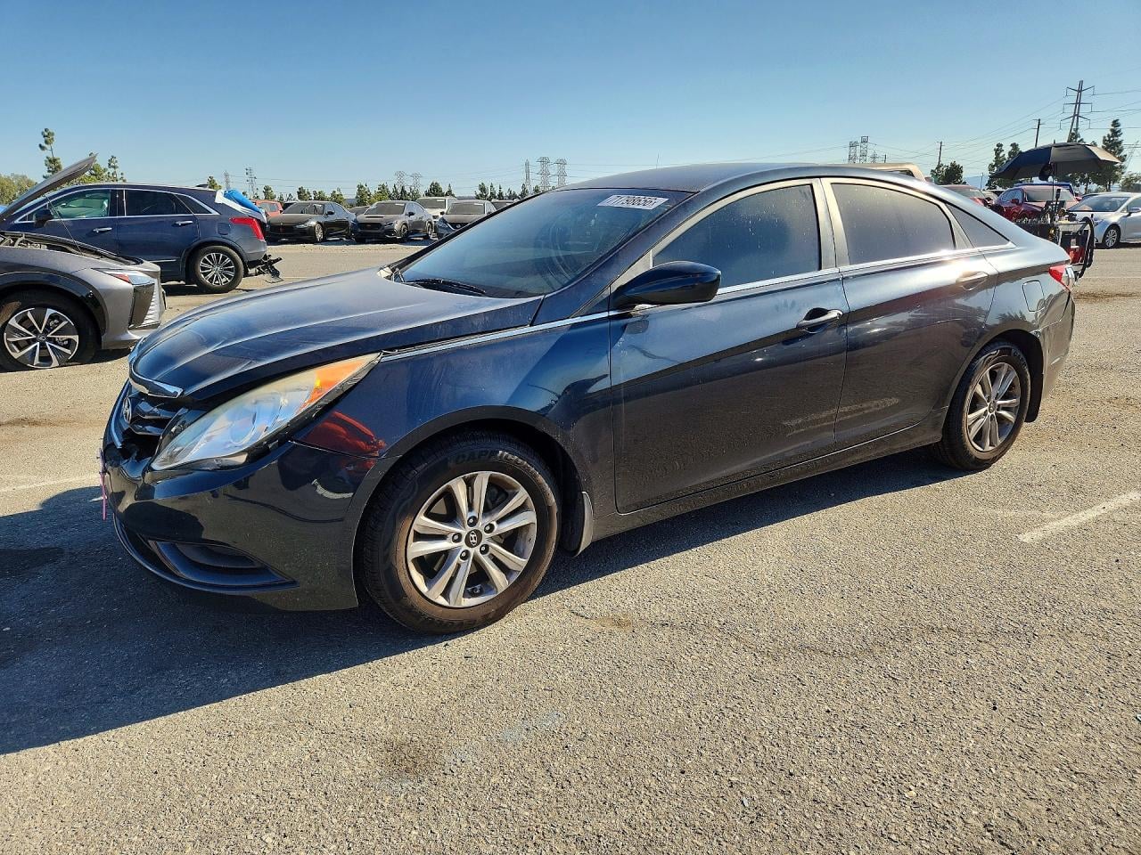 2013 HYUNDAI SONATA GLS | 5NPEB4AC5DH680258 | UPCARS
