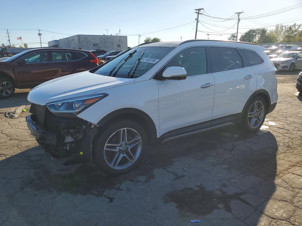 2017 HYUNDAI SANTA FE LIMITED ULTIMATE | KM8SR4HF7HU197487 | UPCARS