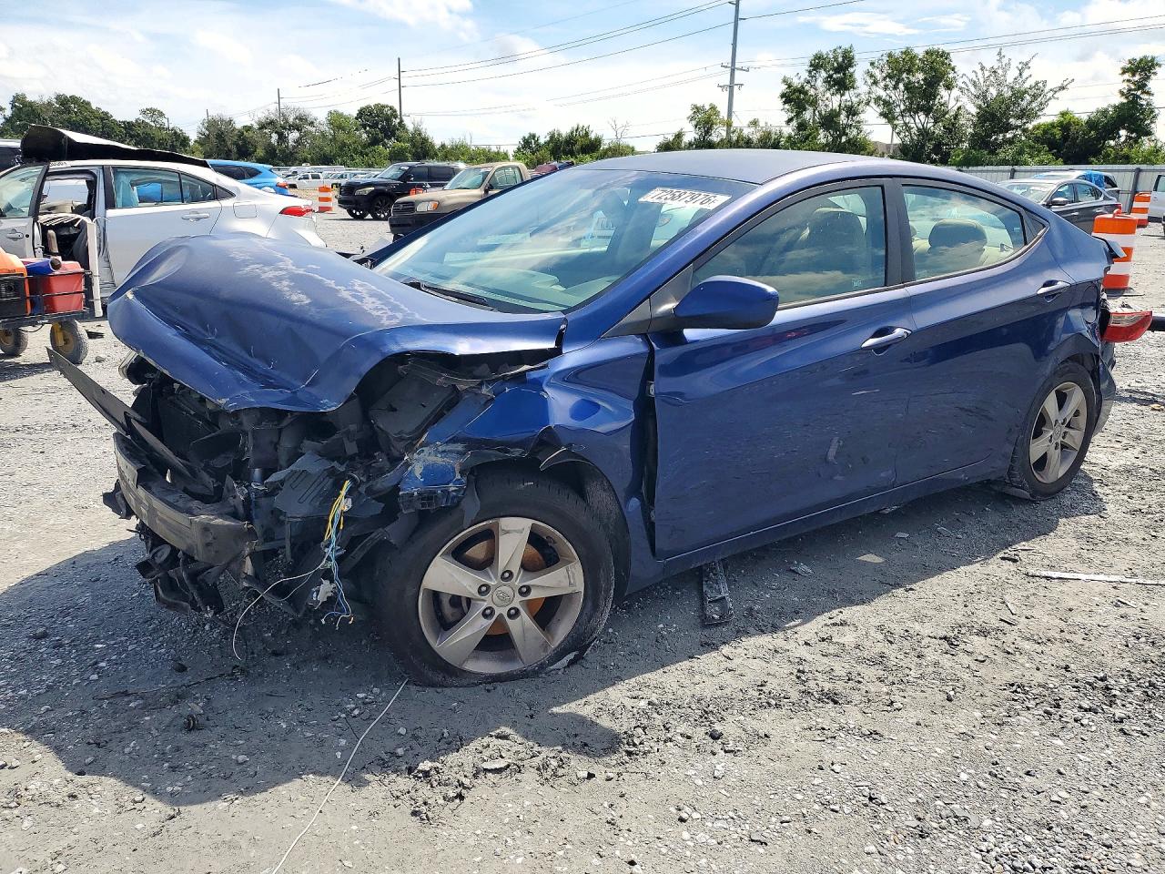 2013 HYUNDAI ELANTRA GLS | KMHDH4AEXDU747420 | UPCARS