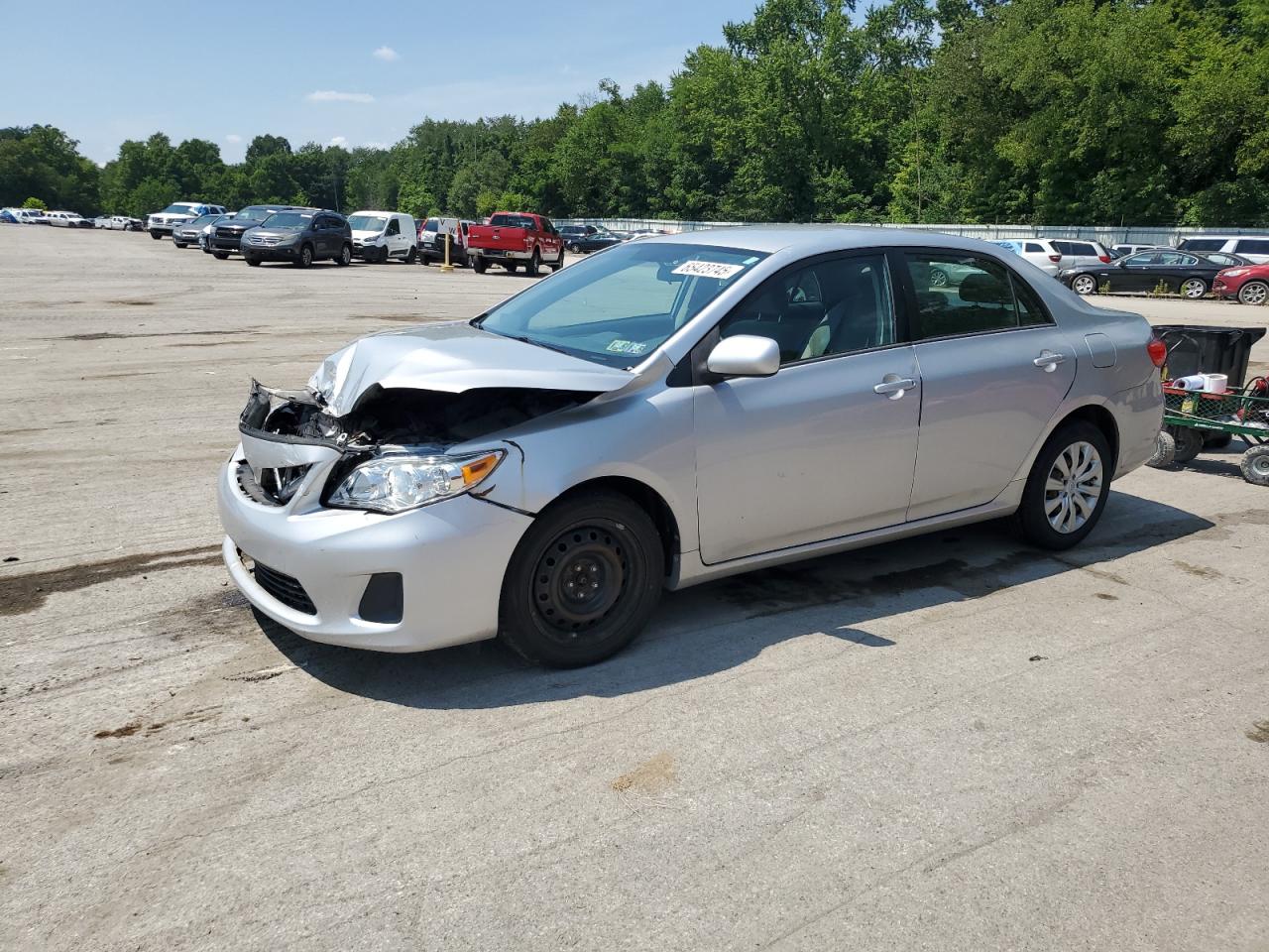 2012 TOYOTA COROLLA BASE | 2T1BU4EE6CC868927 | UPCARS