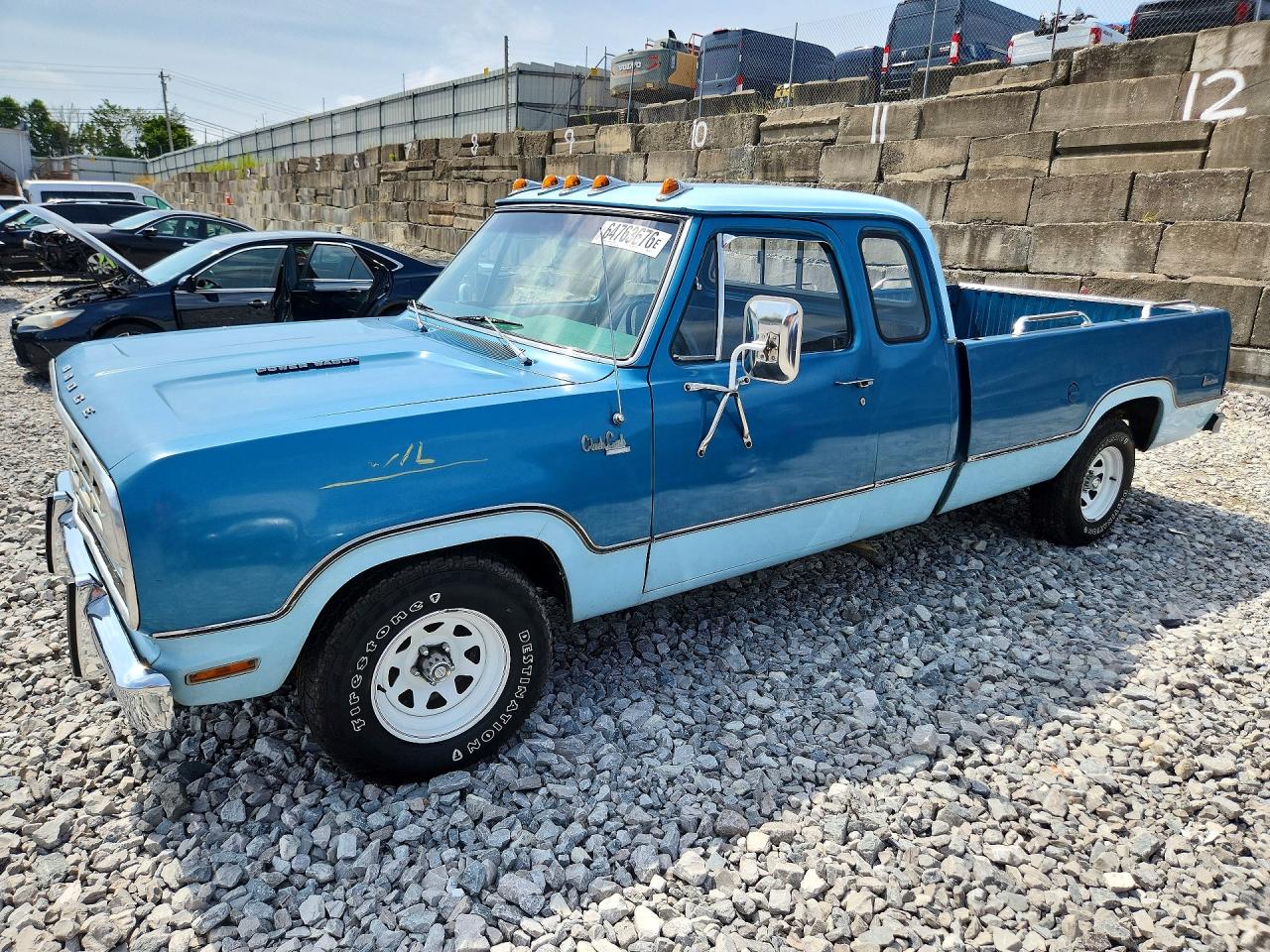 1975 DODGE PICKUP | D17AE5S016714 | UPCARS