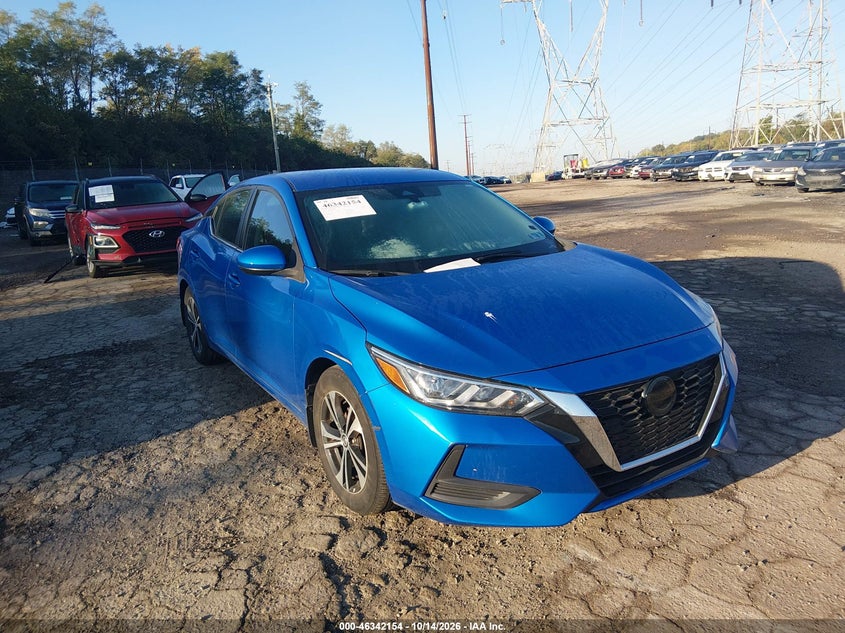 2022 NISSAN SENTRA SV XTRONIC CVT | 3N1AB8CV8NY220264 | UPCARS
