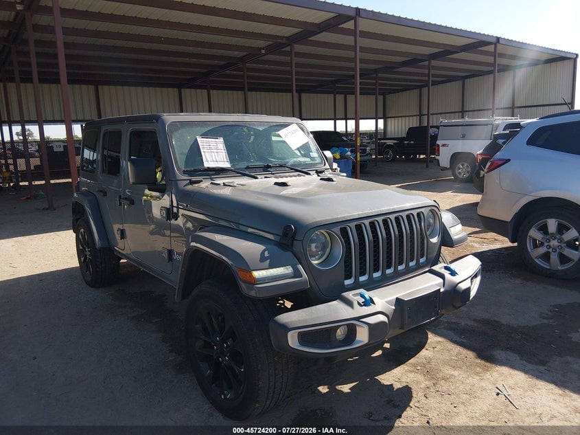 2023 JEEP WRANGLER 4XE SAHARA 4X4 | 1C4JJXP65PW703072 | UPCARS
