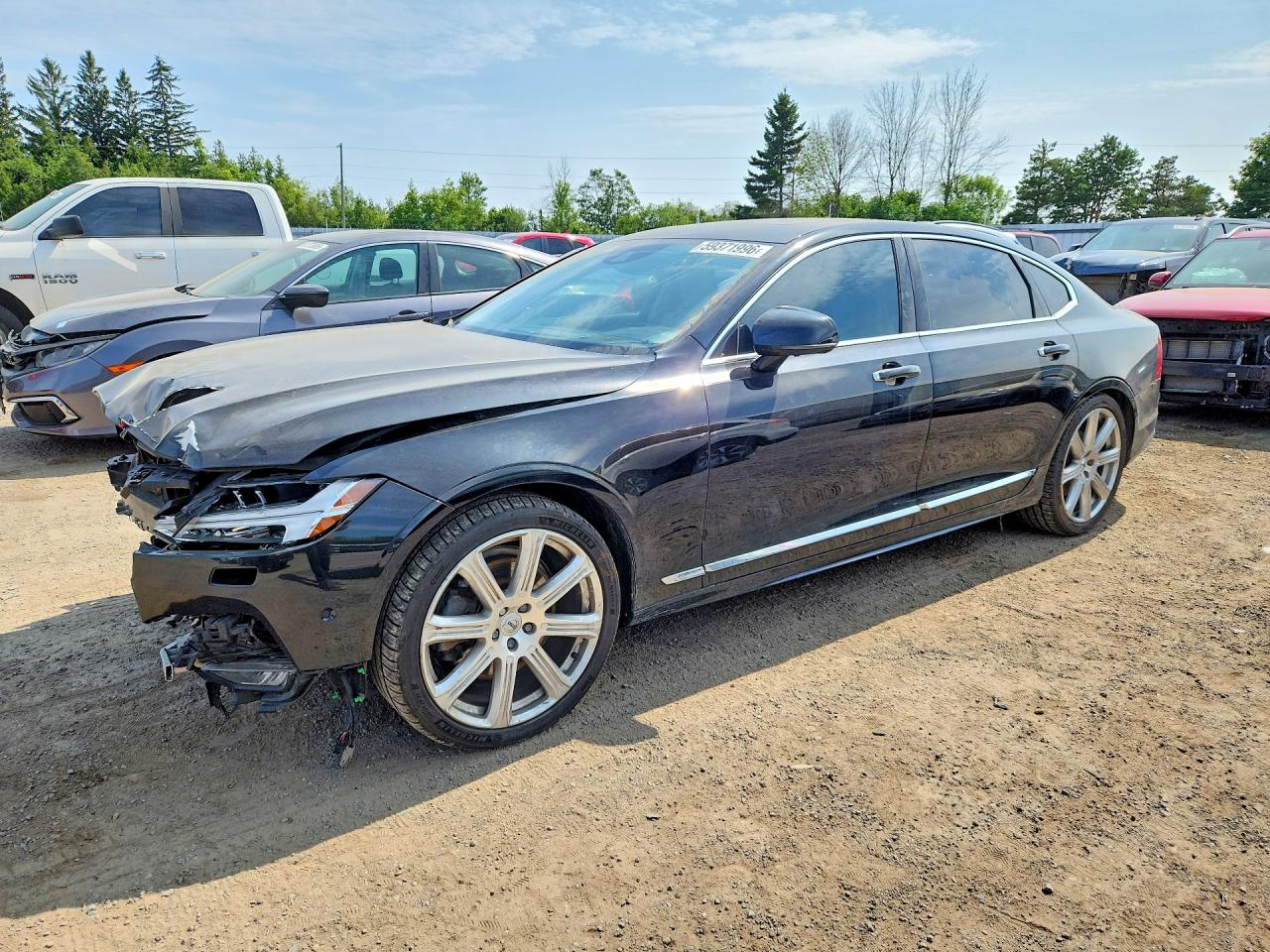 2020 VOLVO S90 T6 INSCRIPTION | LVYA22ML6LP167580 | UPCARS