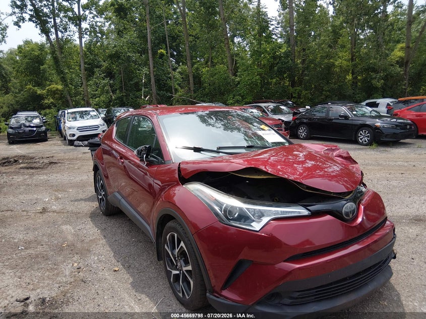 2018 TOYOTA C-HR XLE | NMTKHMBX2JR031685 | UPCARS