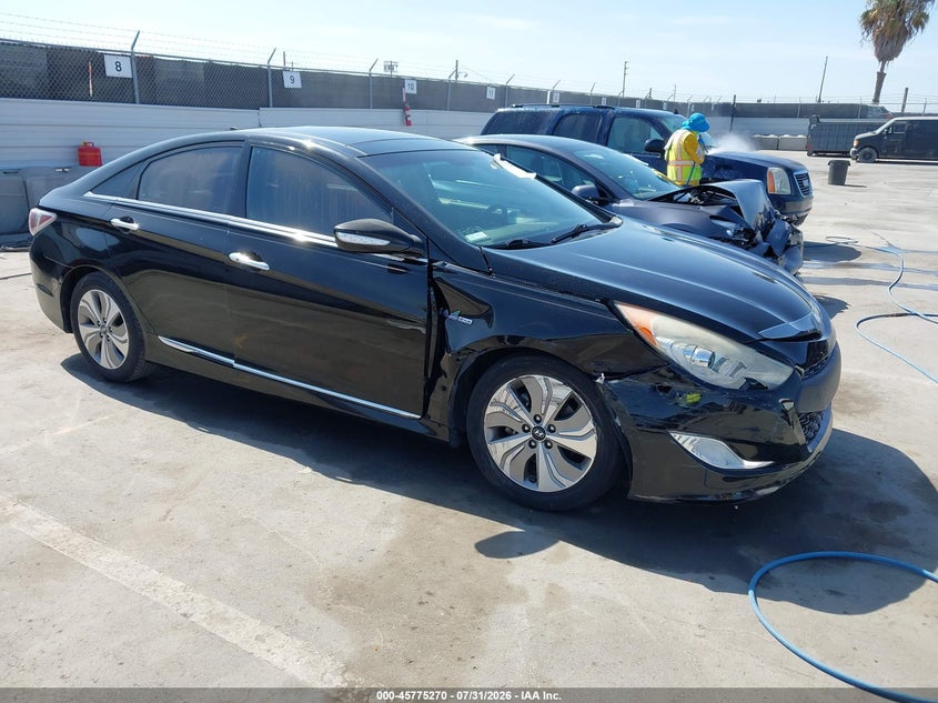 2014 HYUNDAI SONATA HYBRID LIMITED | KMHEC4A48EA106828 | UPCARS
