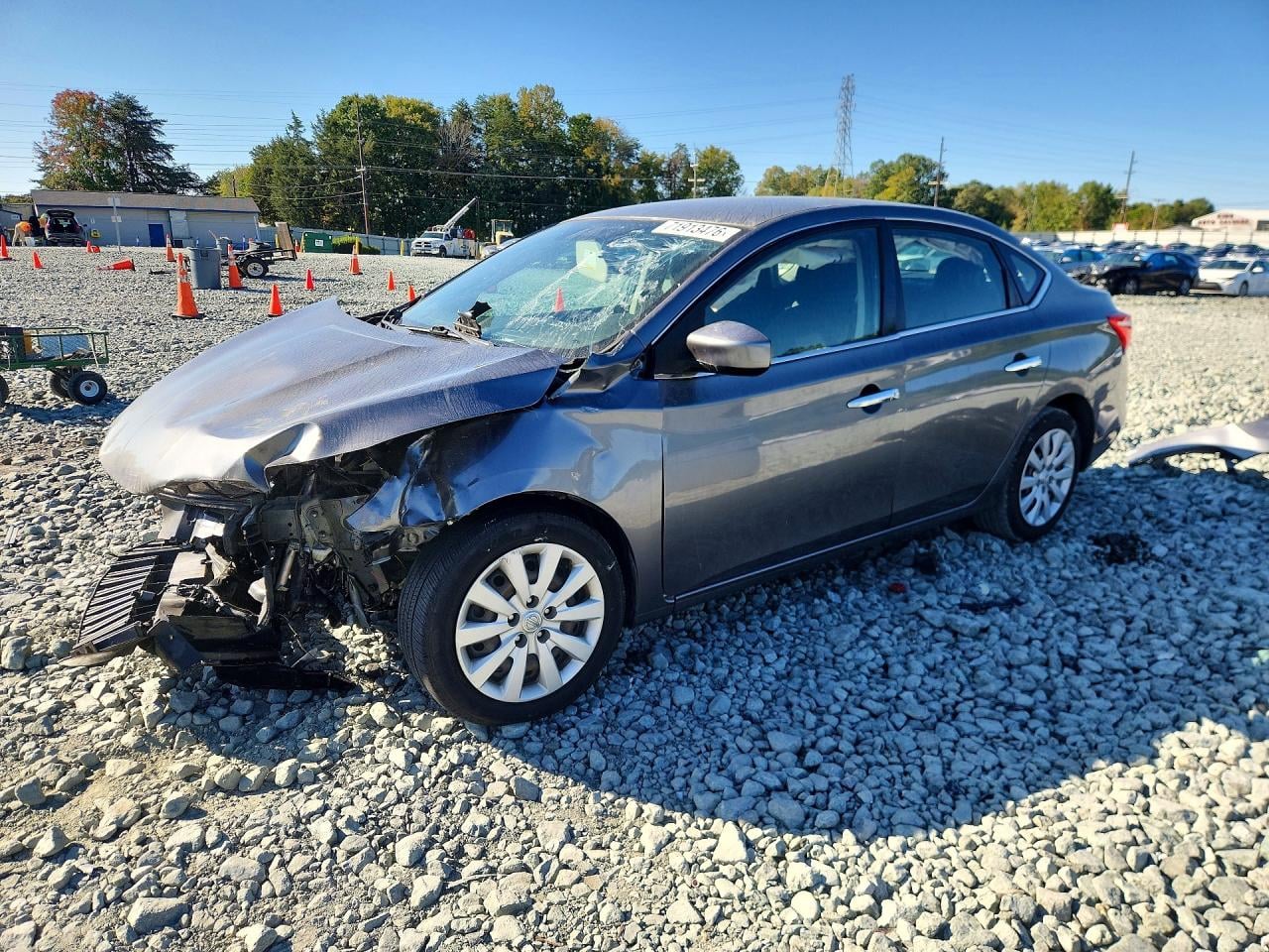 2019 NISSAN SENTRA S | 3N1AB7AP2KY338546 | UPCARS