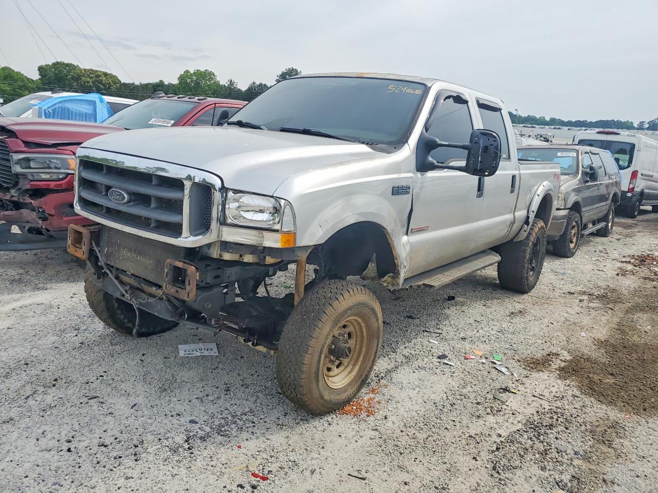 2004 FORD F250 SUPER DUTY | 1FTNW21P54ED41821 | UPCARS