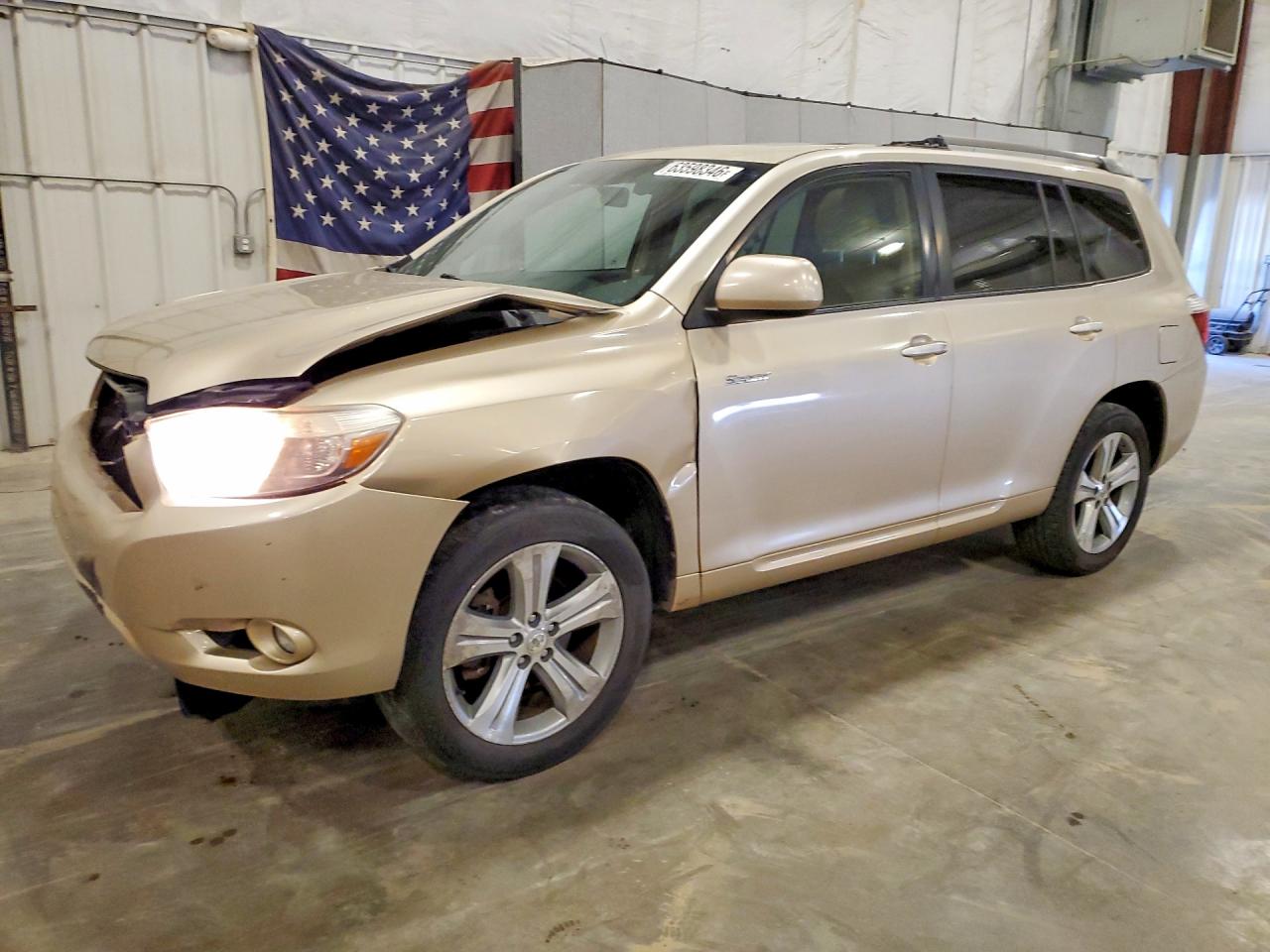2008 TOYOTA HIGHLANDER SPORT | JTEES43A082051361 | UPCARS