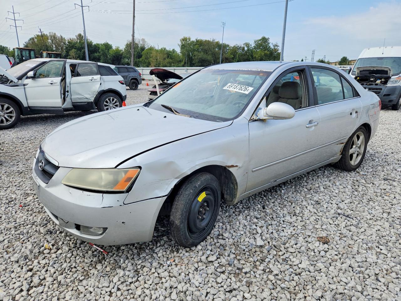 2007 HYUNDAI SONATA GLS | 5NPET46C17H196341 | UPCARS