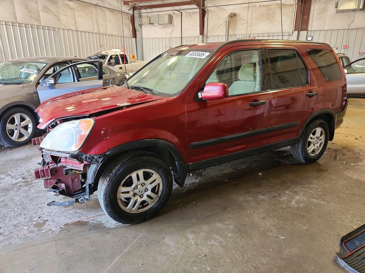 2003 HONDA CRV EX | SHSRD78863U109737 | UPCARS