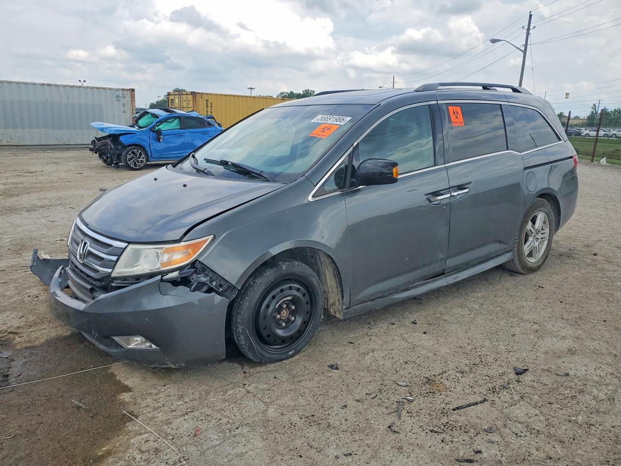 2013 HONDA ODYSSEY TOURING | 5FNRL5H95DB057073 | UPCARS