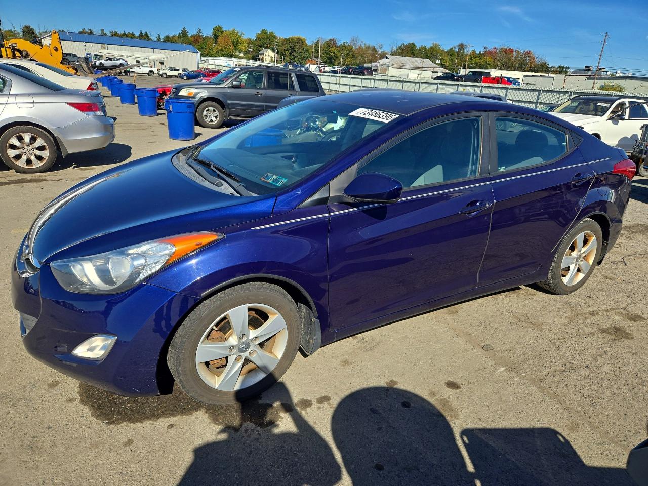 2013 HYUNDAI ELANTRA GLS | 5NPDH4AE4DH400583 | UPCARS
