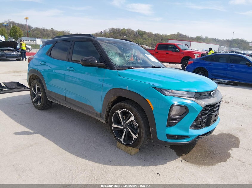 2021 CHEVROLET TRAILBLAZER FWD RS | KL79MTSL1MB162389 | UPCARS