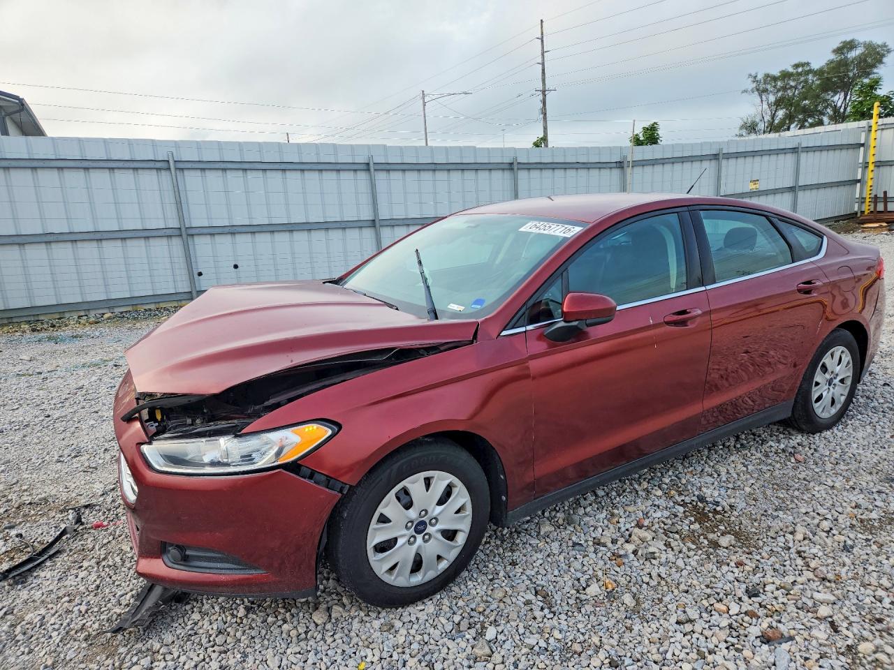 2014 FORD FUSION S | 3FA6P0G73ER266313 | UPCARS