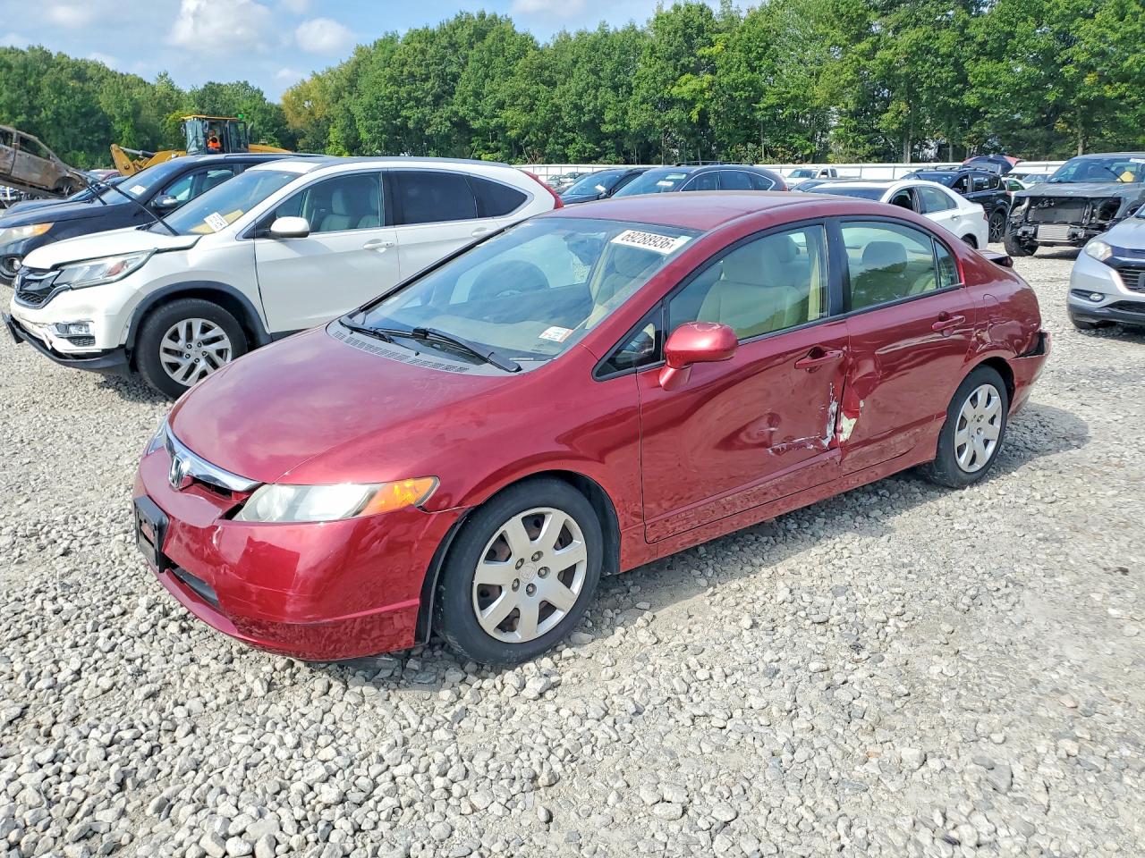 2007 HONDA CIVIC LX | 2HGFA16537H503951 | UPCARS