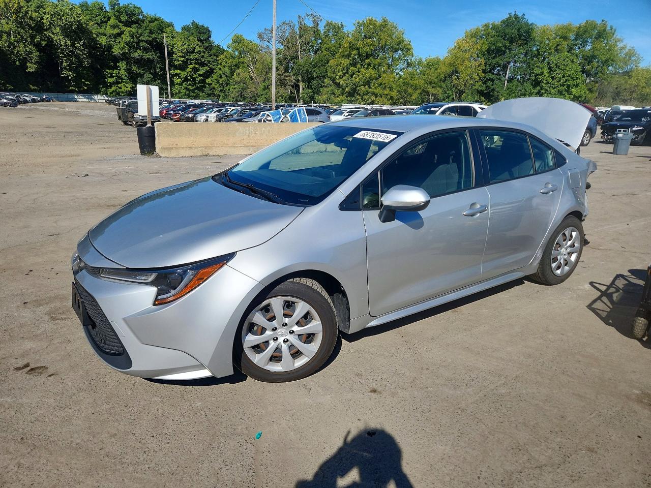 2021 TOYOTA COROLLA LE | JTDEPMAE4MJ129779 | UPCARS