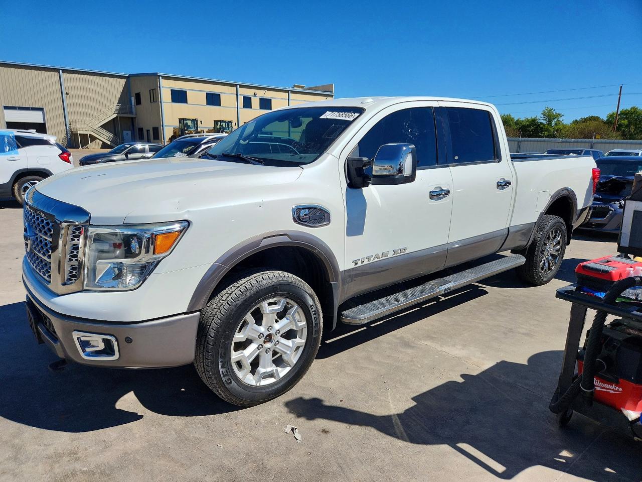 2016 NISSAN TITAN PLATINUM RESERVE | 1N6BA1F47GN509714 | UPCARS