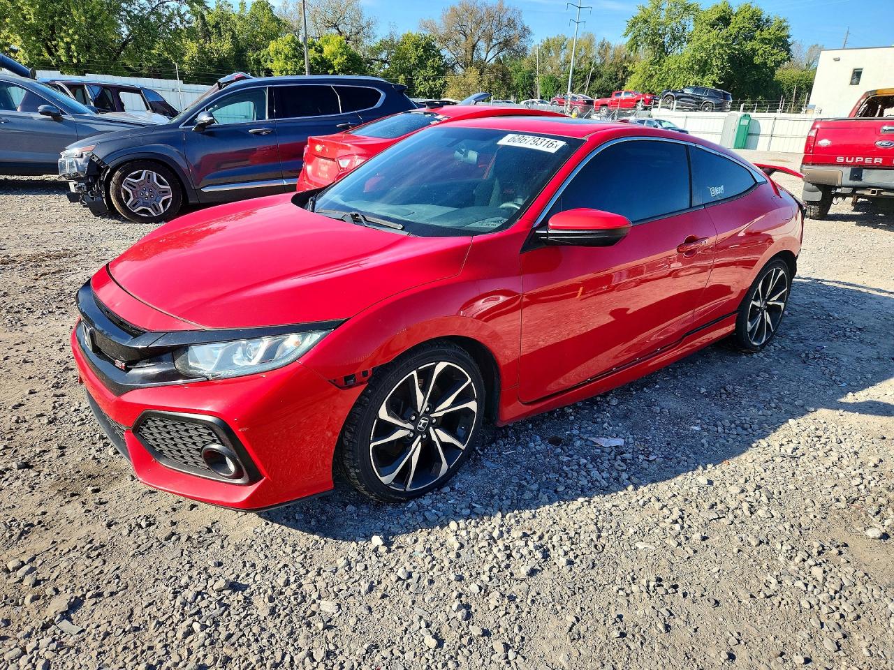 2019 HONDA CIVIC SI | 2HGFC3A58KH752722 | UPCARS