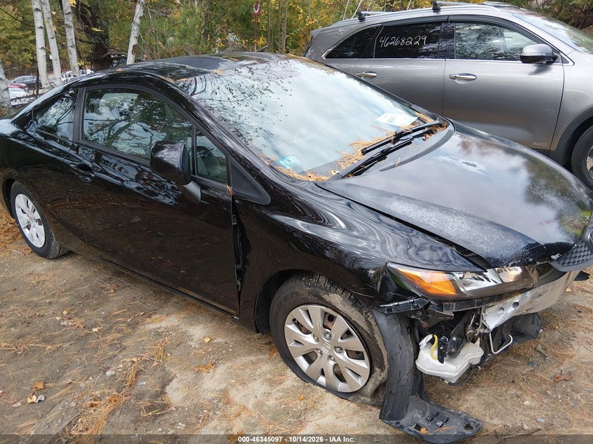 2012 HONDA CIVIC LX | 2HGFG3B52CH540578 | UPCARS
